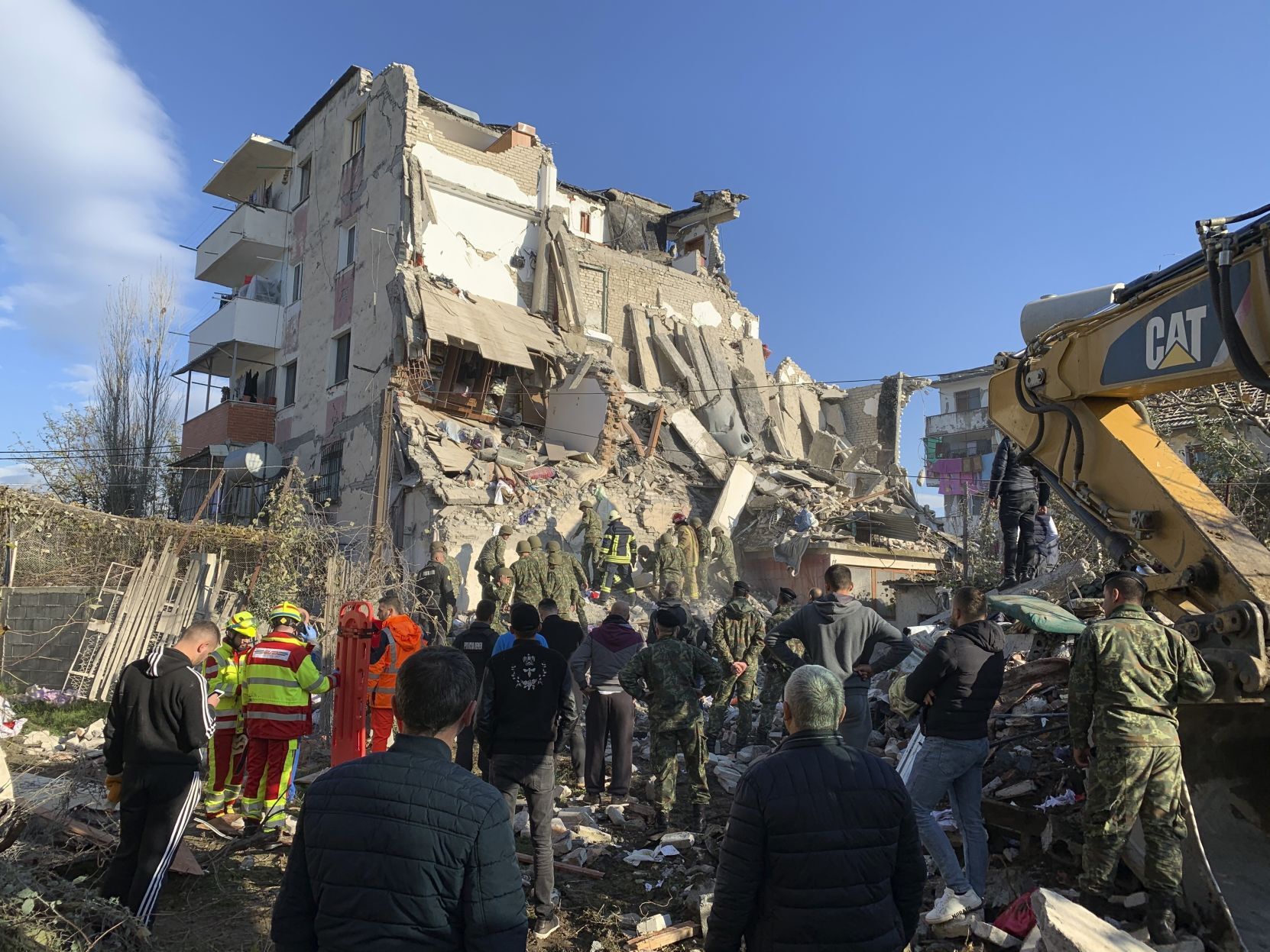 APTOPIX Albania Earthquake